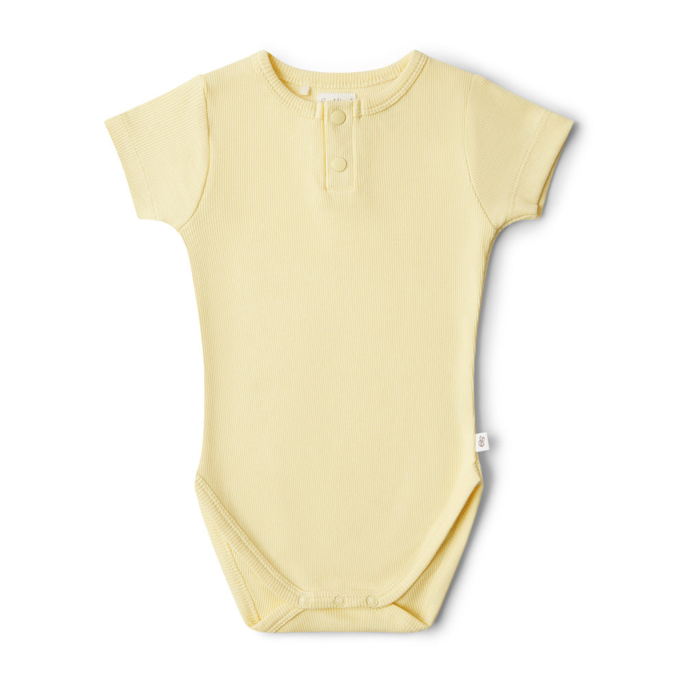 Sunlight Short Sleeve Organic Bodysuit - View 2
