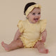 Sunlight Short Sleeve Organic Bodysuit with Frill - Thumbnail 9