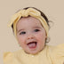 Sunlight Ribbed Organic Topknot | Snuggle Hunny