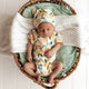 Sunny Citrus Short Sleeve Organic Bodysuit - Thumbnail 1