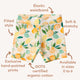 Sunny Citrus Organic Bike Shorts - Thumbnail 5