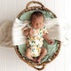 Sunny Citrus Short Sleeve Organic Bodysuit - Thumbnail 9