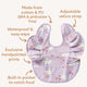 Swan Lake Frill Snuggle Bib - Thumbnail 4
