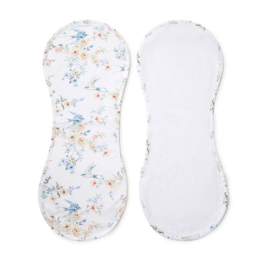 Sweet Swallows Organic Cotton Burp Cloth | Snuggle Hunny