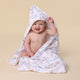 Sweet Swallows Organic Hooded Baby Towel - Thumbnail 4
