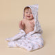 Sweet Swallows Organic Hooded Baby Towel - Thumbnail 1
