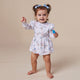 Sweet Swallows Long Sleeve Organic Dress - Thumbnail 3