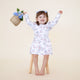 Sweet Swallows Long Sleeve Organic Dress - Thumbnail 2