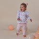 Baby Pink Organic Pants with Frill - Thumbnail 8