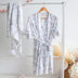 Sweet Swallows Organic Maternity Robe | Snuggle Hunny