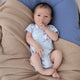 Taking Flight Short Sleeve Organic Kimono Bodysuit - Thumbnail 4