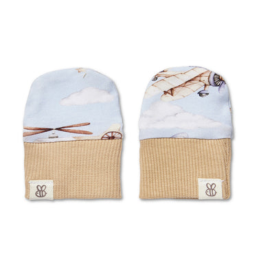 Taking Flight Organic Cotton Mittens | Snuggle Hunny