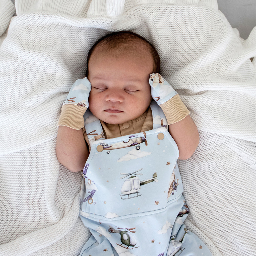 Taking Flight Organic Cotton Mittens - View 4