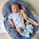 Taking Flight Short Sleeve Organic Kimono Bodysuit - Thumbnail 6