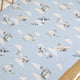 Taking Flight Organic Bassinet Sheet / Change Pad Cover - Thumbnail 4