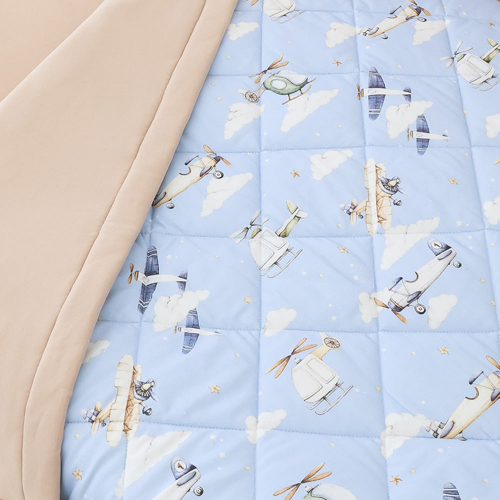 Taking Flight Organic Cotton Cot Comforter - View 3
