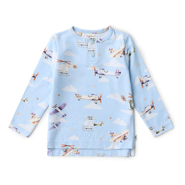 Taking Flight Organic Long Sleeve Top | Snuggle Hunny
