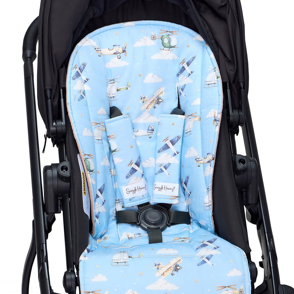 Bundle - Taking Flight Pram Liner & Strap Cover Set - View 5
