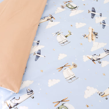 Taking Flight Organic Cotton Quilt Cover | Snuggle Hunny