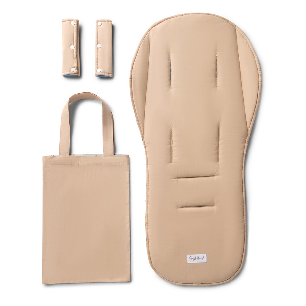 Bundle - Taking Flight Pram Liner & Strap Cover Set - View 6