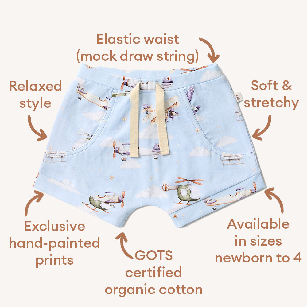 Taking Flight Organic Shorts - View 5