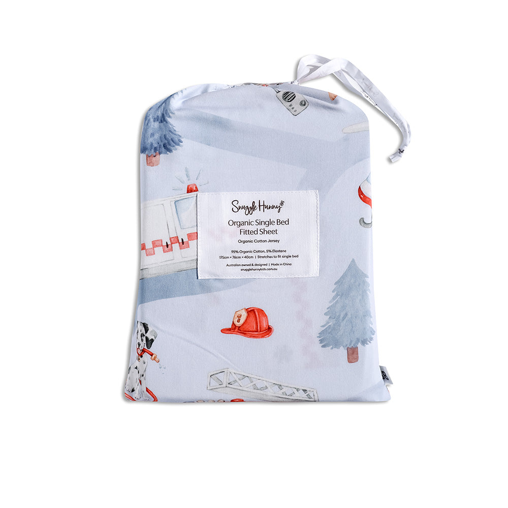 To The Rescue Organic Cotton Fitted Sheet - View 4