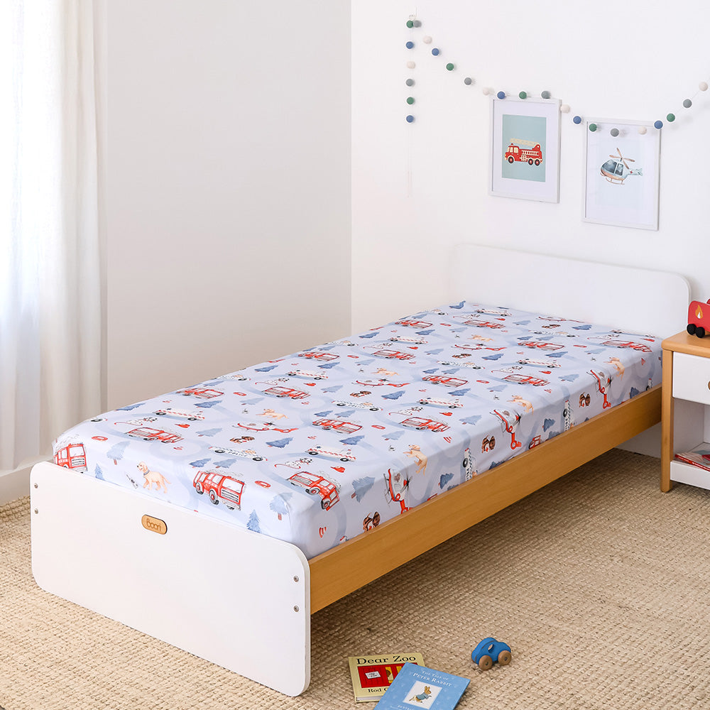 To The Rescue Organic Cotton Fitted Sheet - View 1