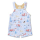 To The Rescue Organic Snuggle Overall Shorts - Thumbnail 2