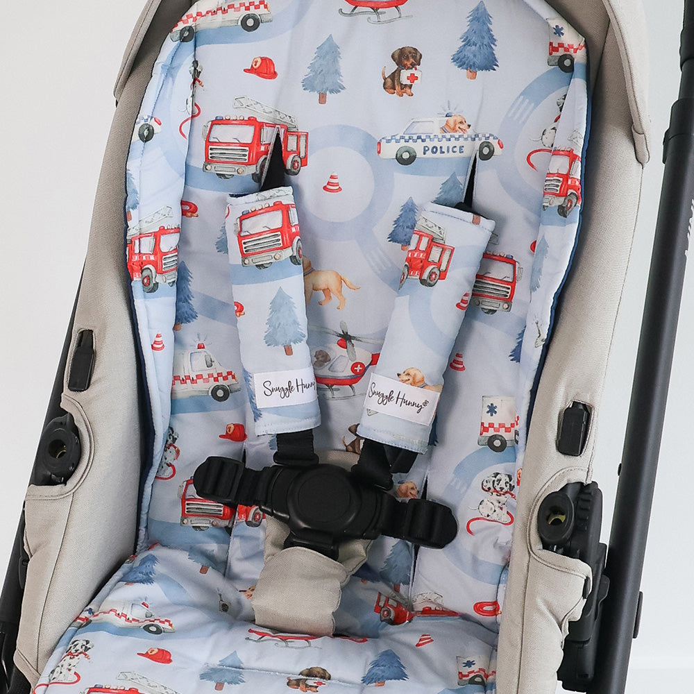 To The Rescue Universal Reversible Pram Strap Covers - View 2