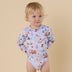 To The Rescue Long Sleeve Organic Bodysuit | Snuggle Hunny