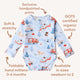 To The Rescue Long Sleeve Organic Bodysuit - Thumbnail 7
