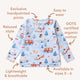 To The Rescue Organic Long Sleeve Top - Thumbnail 7