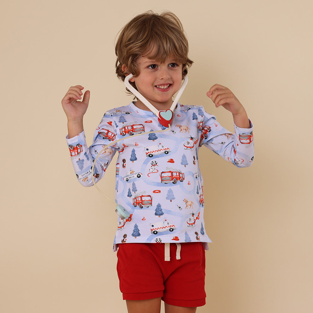 To The Rescue Organic Long Sleeve Top - View 10