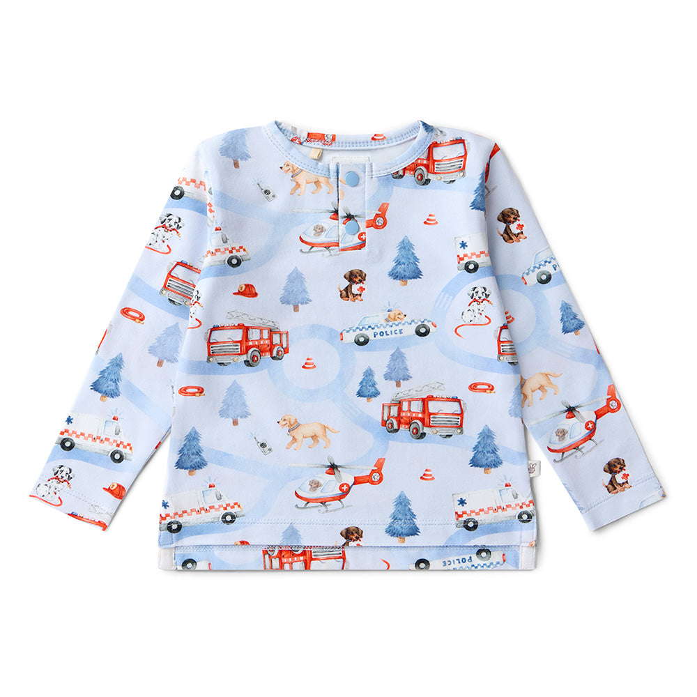 To The Rescue Organic Long Sleeve Top - View 2