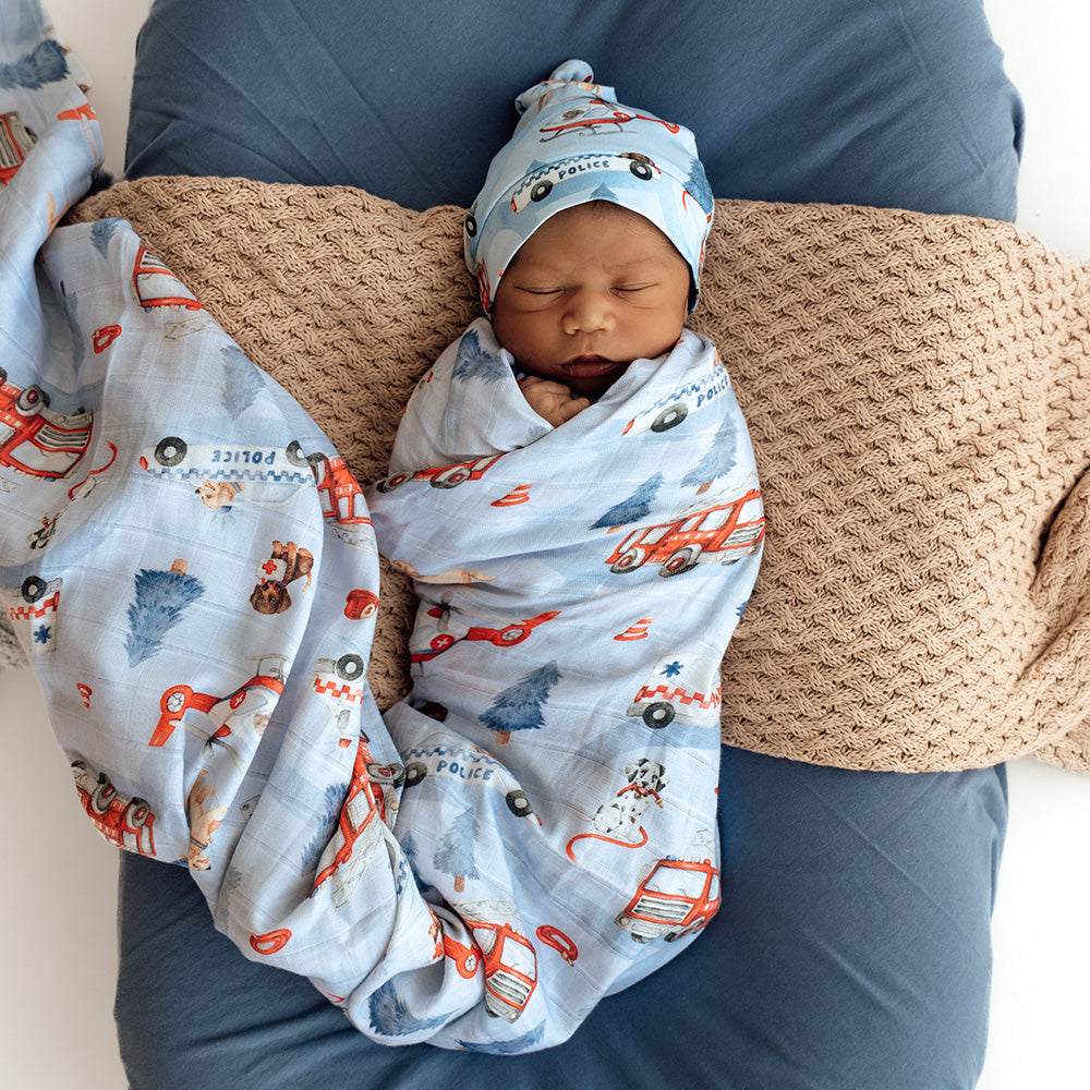 To The Rescue Organic Muslin Wrap - View 4