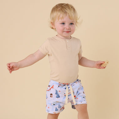 To The Rescue Organic Shorts | Snuggle Hunny