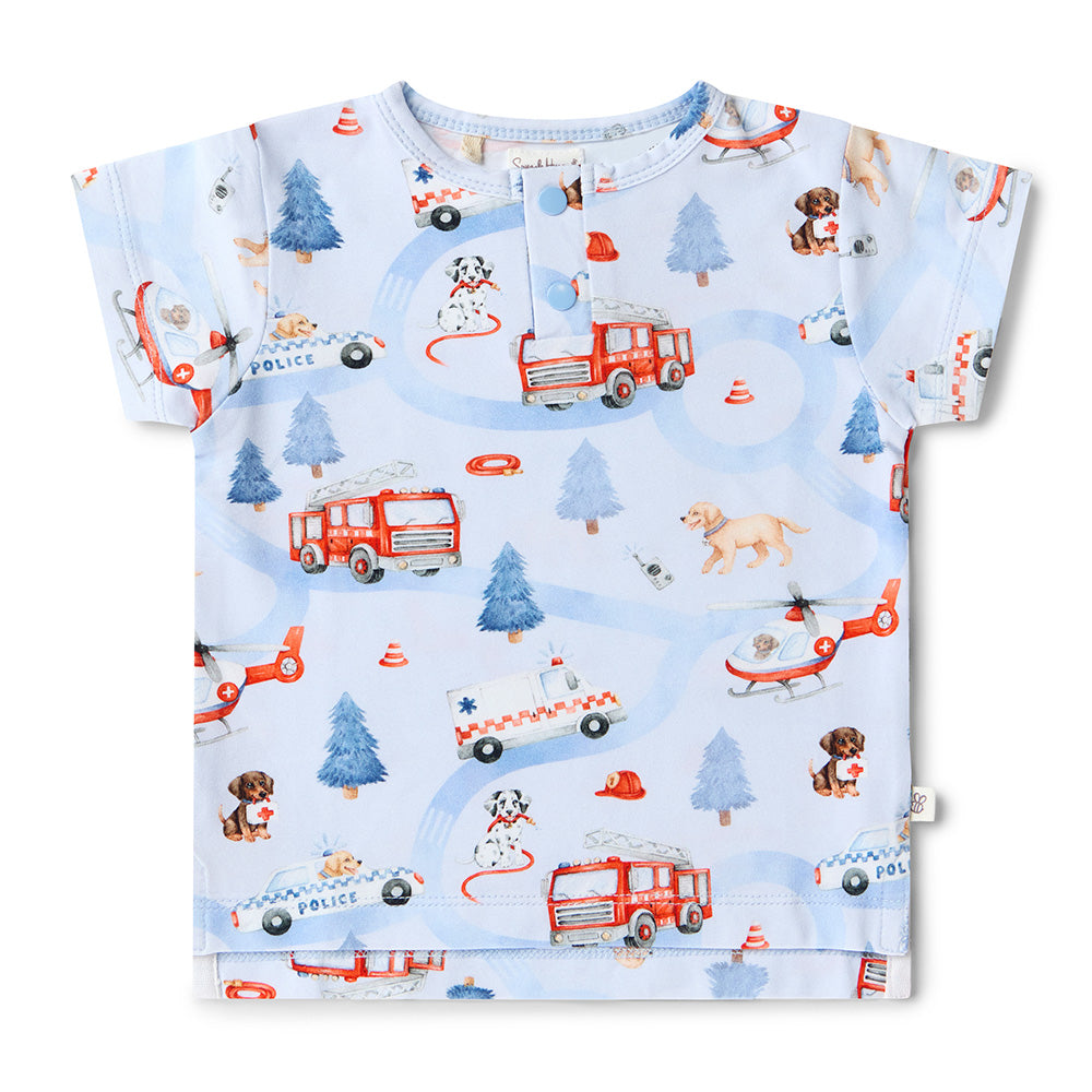 To The Rescue Organic Short Sleeve Top - View 2