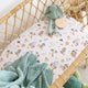 Treasure Island Organic Bassinet Sheet / Change Pad Cover - Thumbnail 1