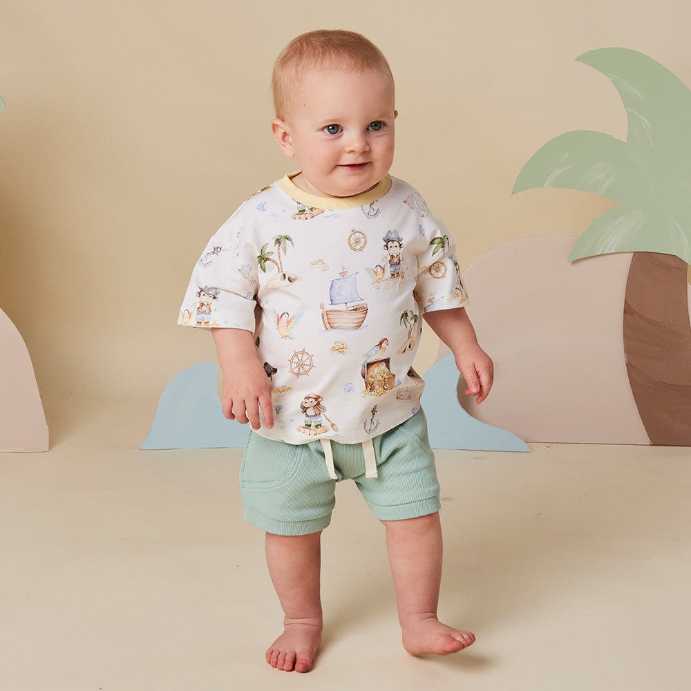 Treasure Island Organic Oversized Tee - View 13