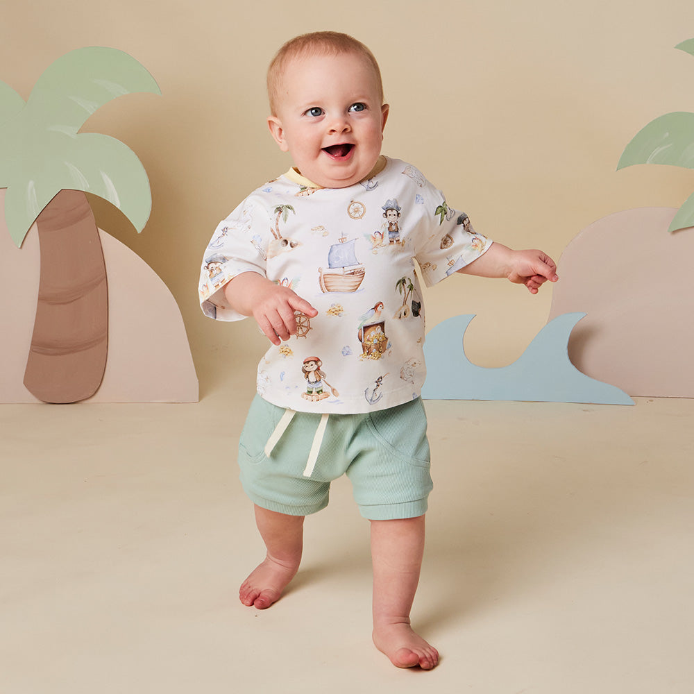 Treasure Island Organic Oversized Tee - View 11