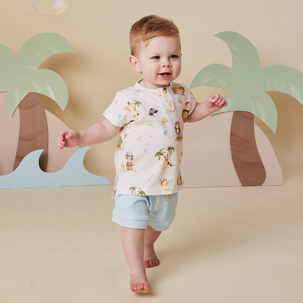 Treasure Island Organic Short Sleeve Top - View 9
