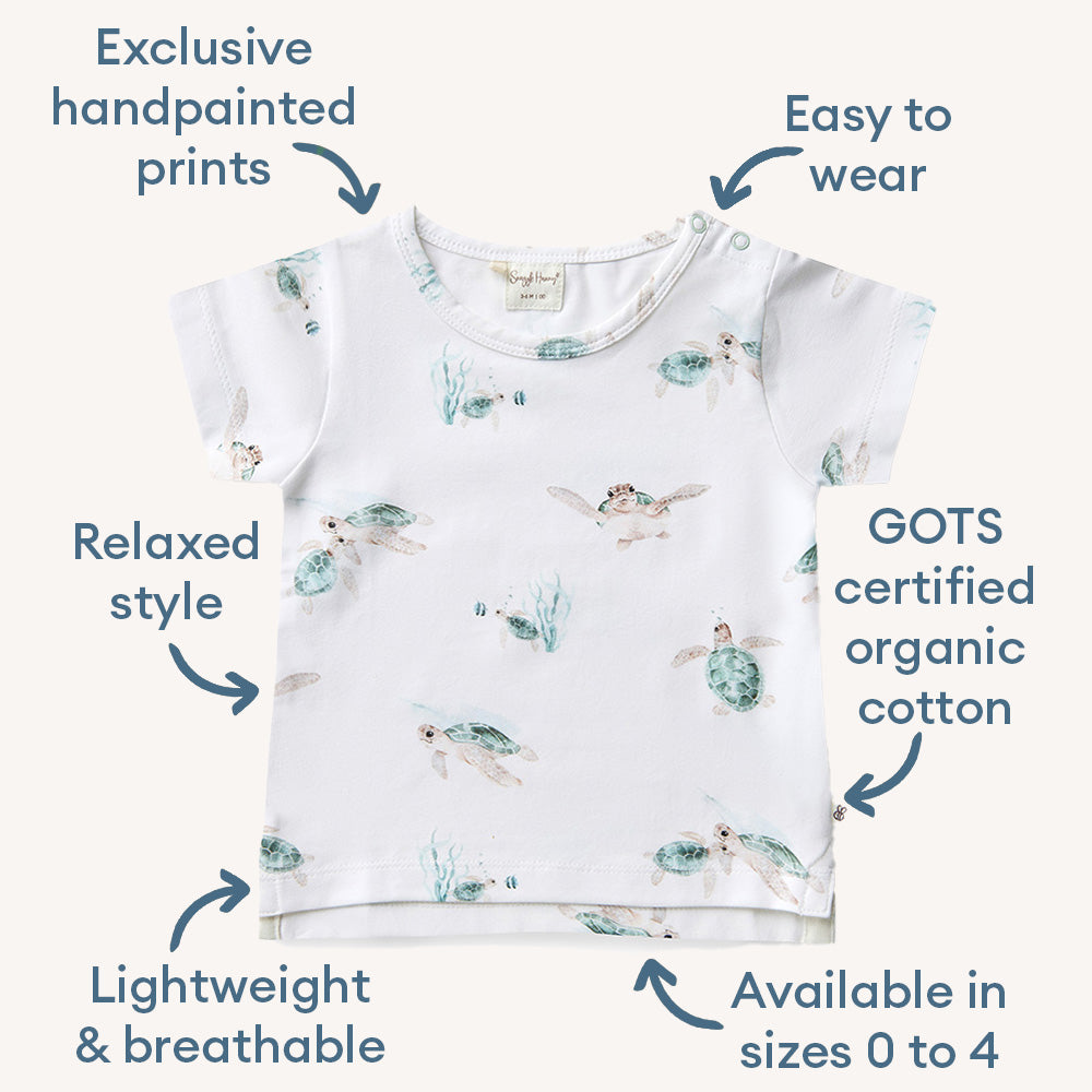 Turtle Organic T-Shirt - View 4