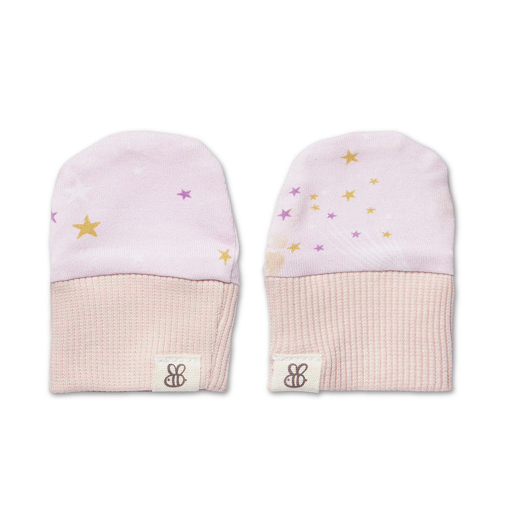 Twinkle Organic Cotton Mittens - View 1