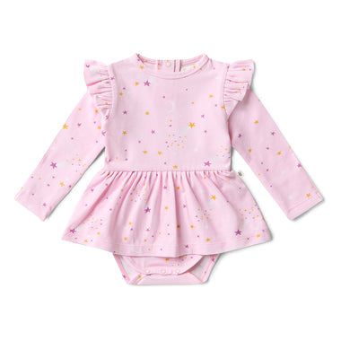 Twinkle Long Sleeve Organic Dress | Snuggle Hunny
