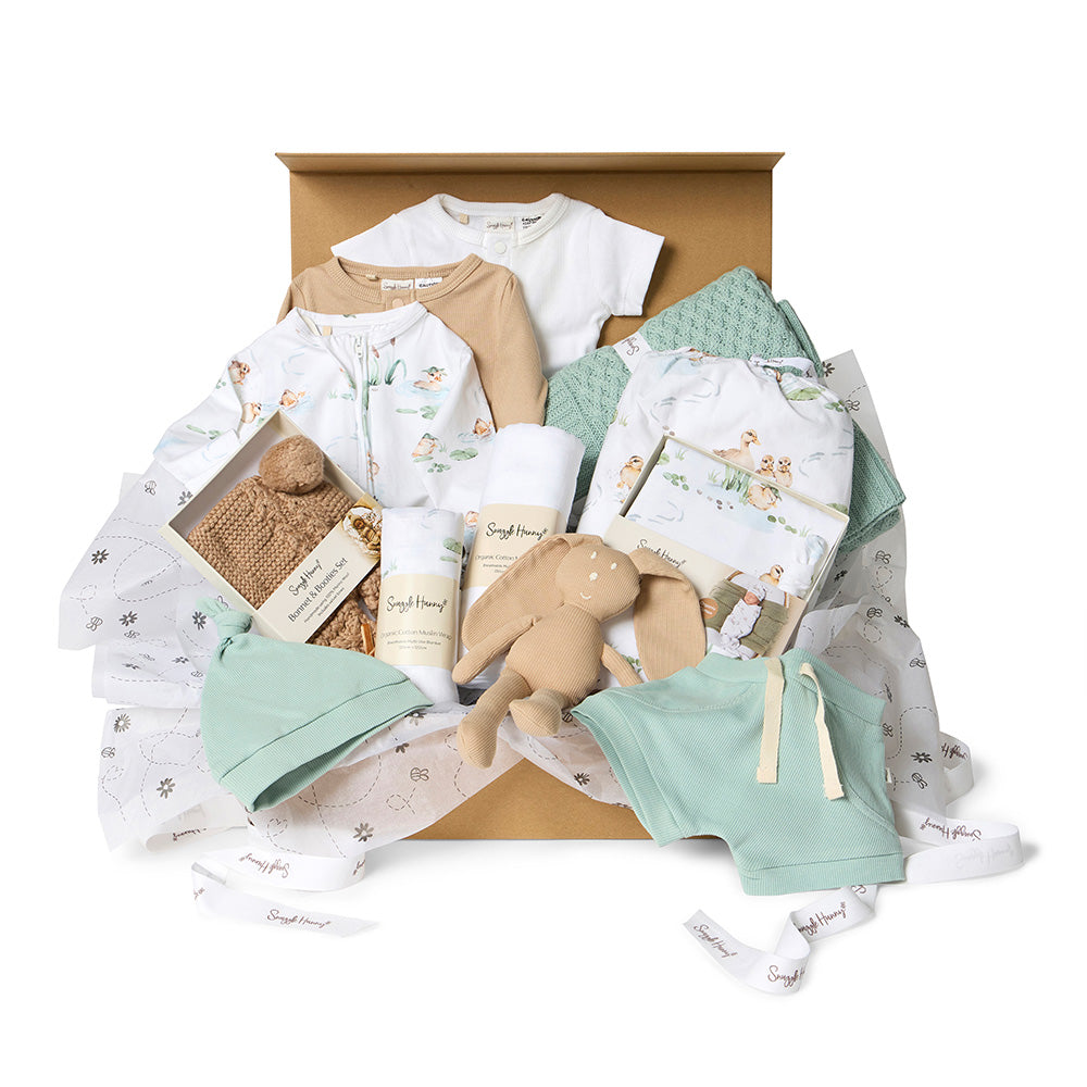Ultimate Newborn Gift Hamper - Duck Pond - View 1