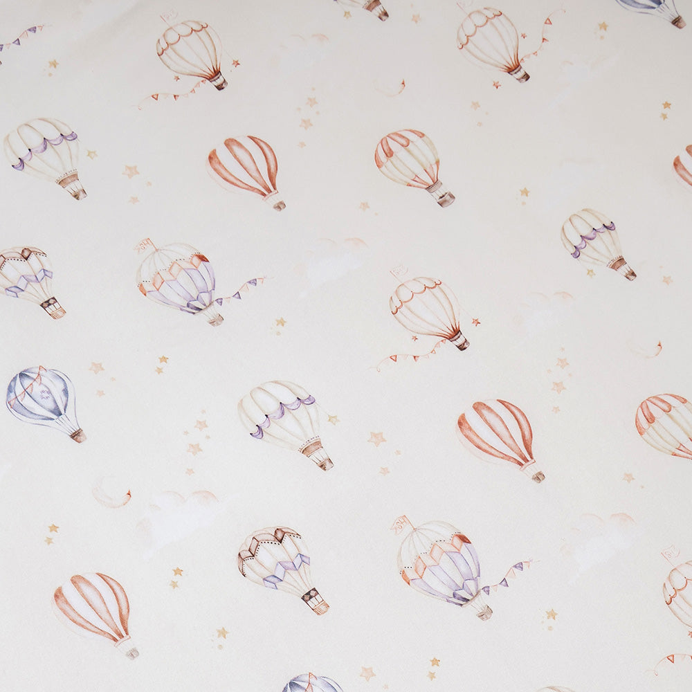 Up & Away Organic Fitted Cot Sheet - View 5