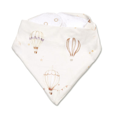 Up & Away Organic Dribble Bib | Snuggle Hunny