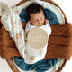 Up & Away Organic Jersey Wrap & Beanie Set - Thumbnail 4