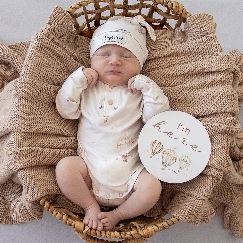 Up & Away Long Sleeve Organic Bodysuit - View 8