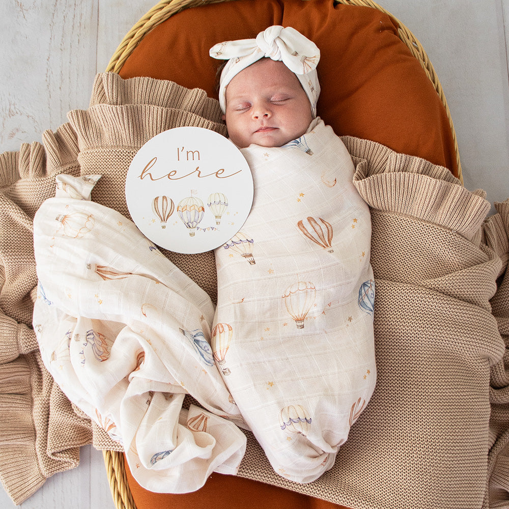 Up & Away Organic Muslin Wrap - View 5